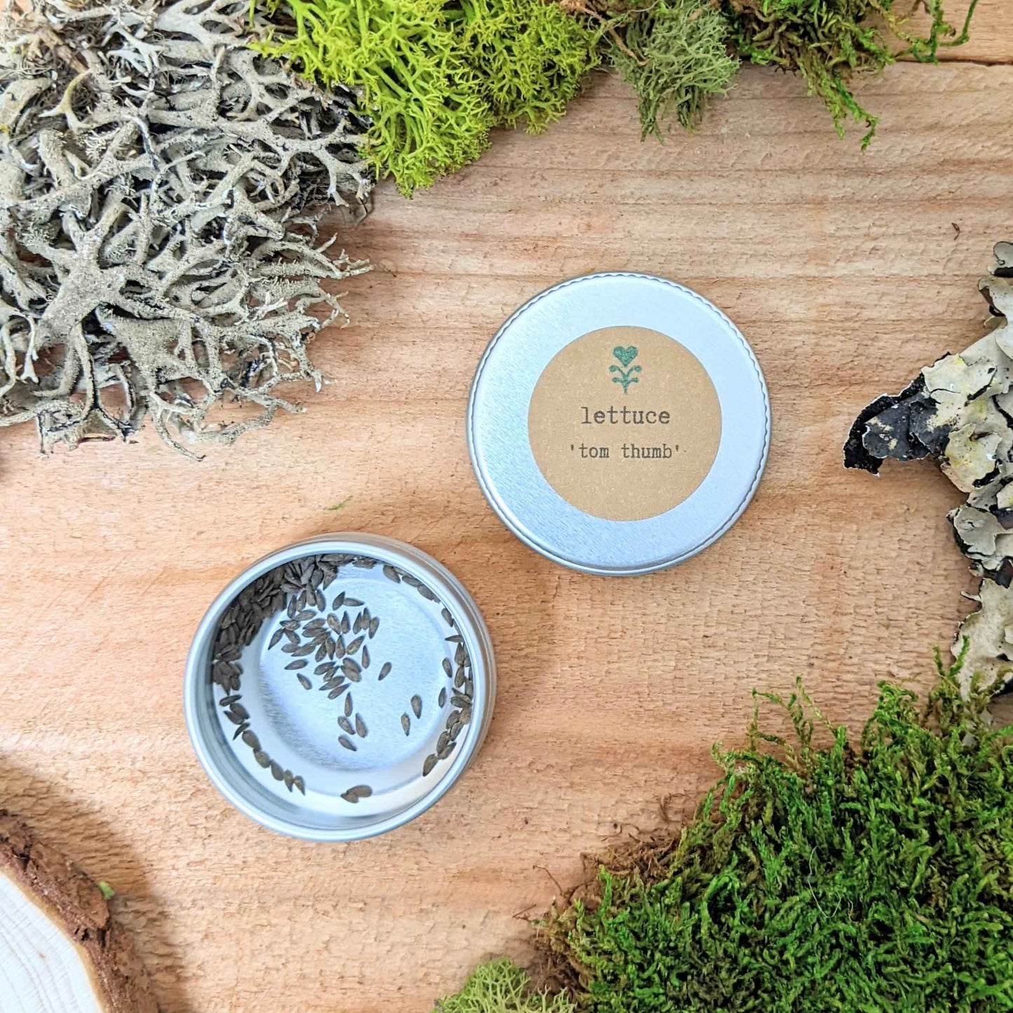 Organic Tom Thumb Lettuce Seeds