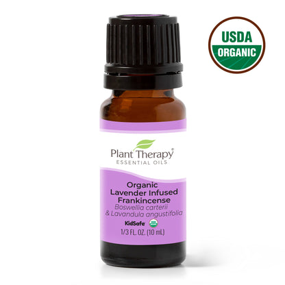 Organic Lavender Infused Frankincense Essential Oil