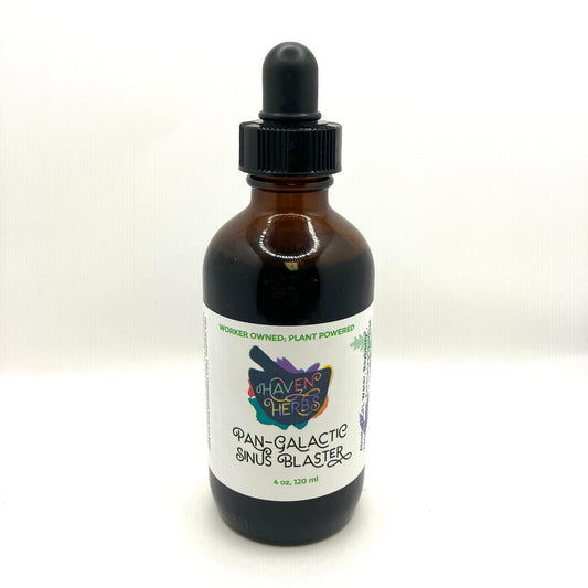 Pan Galactic Sinus Blaster by Haven Herbs. Upper respiratory congestion and pressure begone!