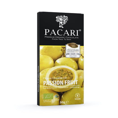 Passion Fruit Organic Chocolate Bar
