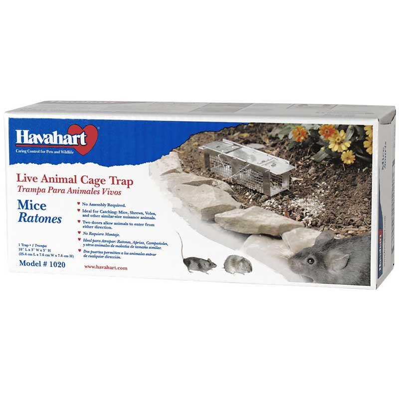 Havahart Trap - Model 0 (10"x3"x3") - For Mice, Rats, Voles and Shrews