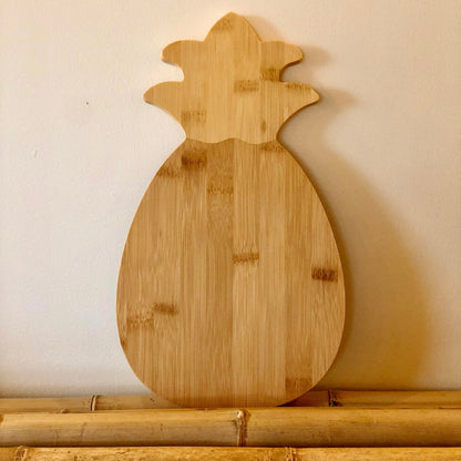 Bamboo Pineapple Cutting Board