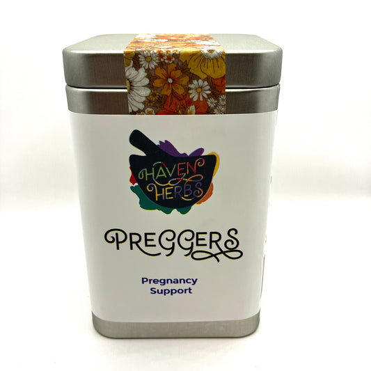 Preggers Tea Tisane by Haven Herbs. A pregnancy tea.