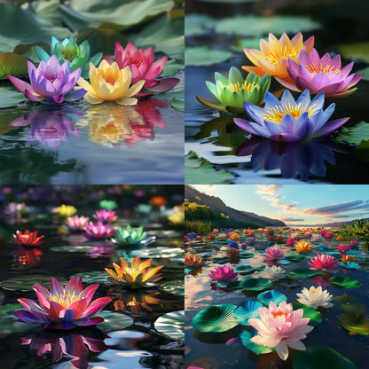 Mix Colour Lotus Flower Seeds