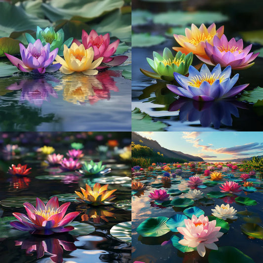 Mix Colour Lotus Flower Seeds
