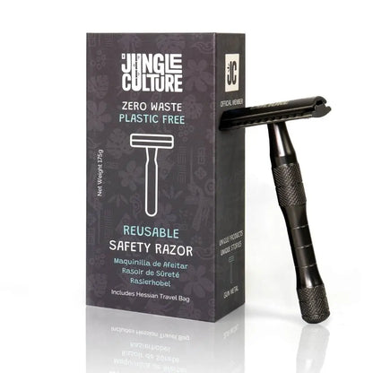 Reusable Safety Razors - Rose Gold or Black
