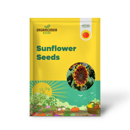 Ruby Passion Sunflower Seeds