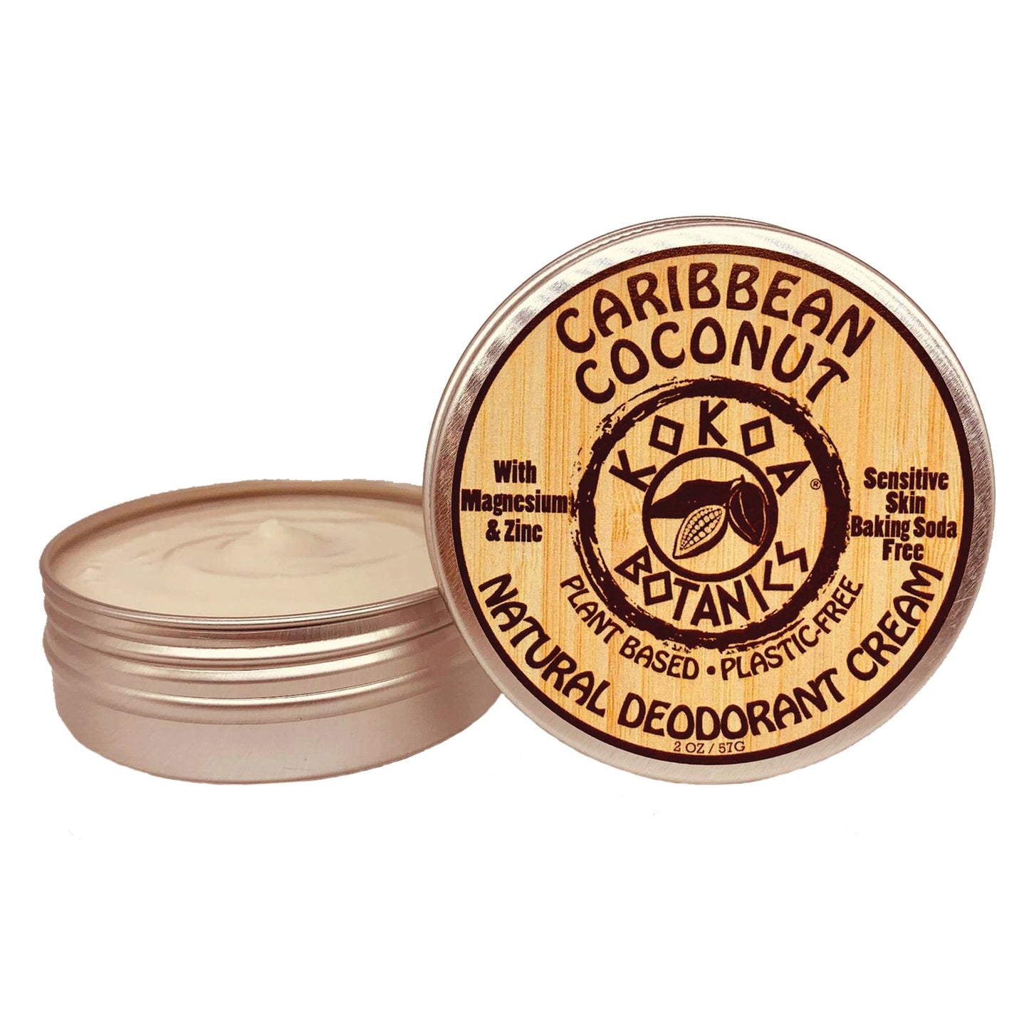 Deodorant Cream: Caribbean Coconut