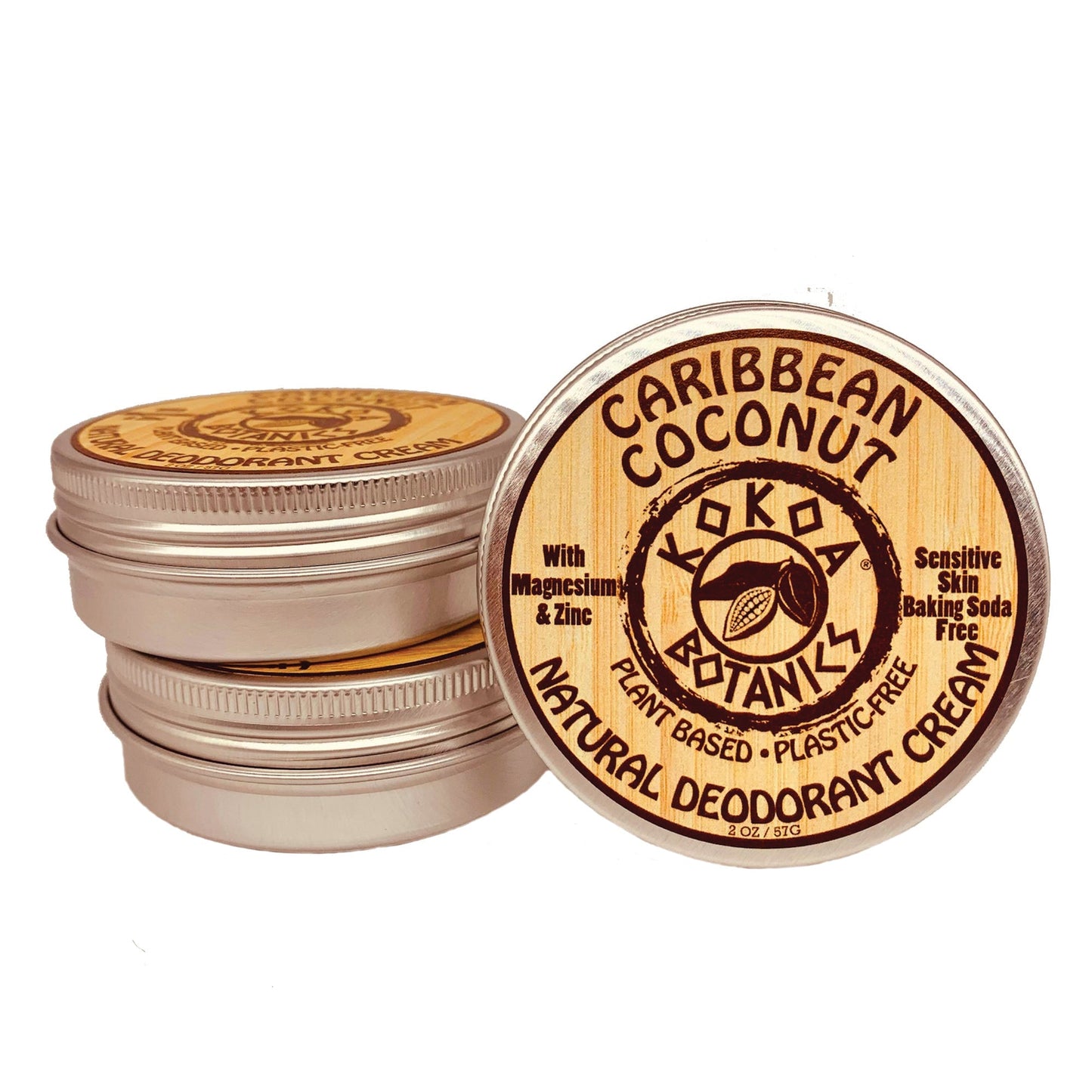 Deodorant Cream: Caribbean Coconut