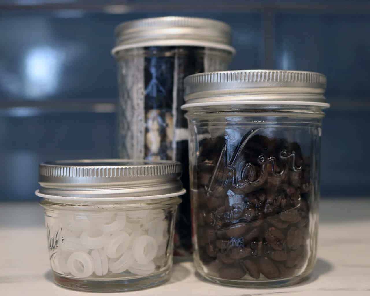 Metal Storage Lids for Mason Jars (6 Pack)