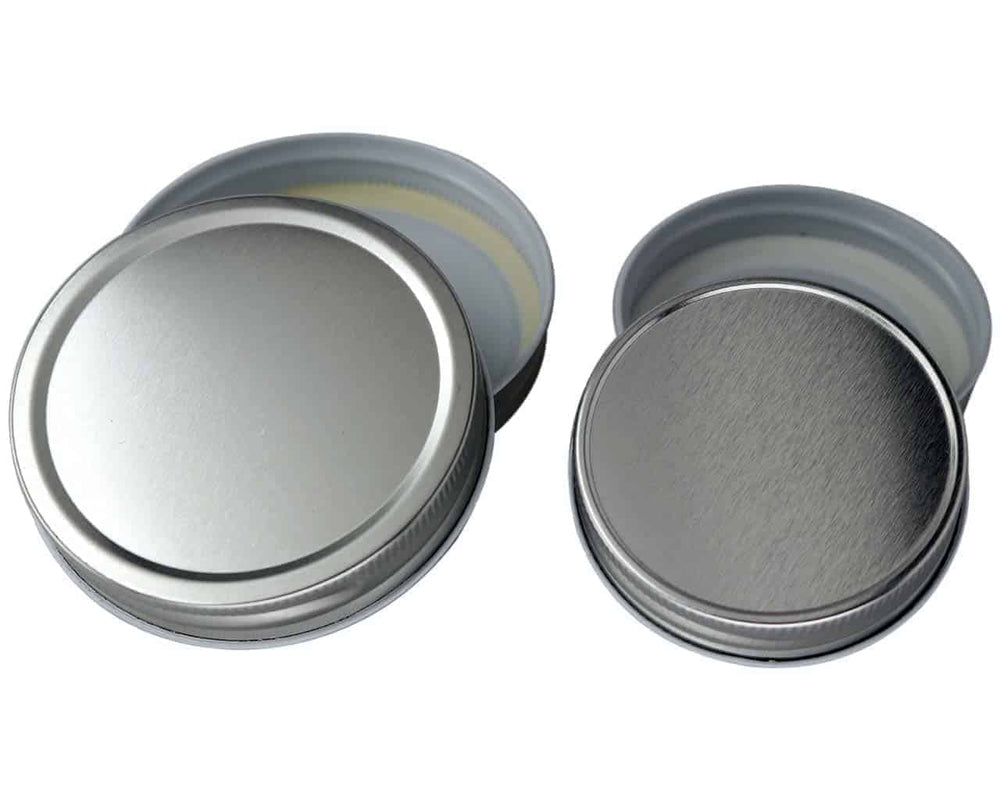 Metal Storage Lids for Mason Jars (6 Pack)