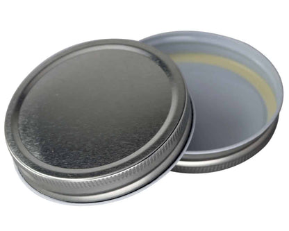 Metal Storage Lids for Mason Jars (6 Pack)