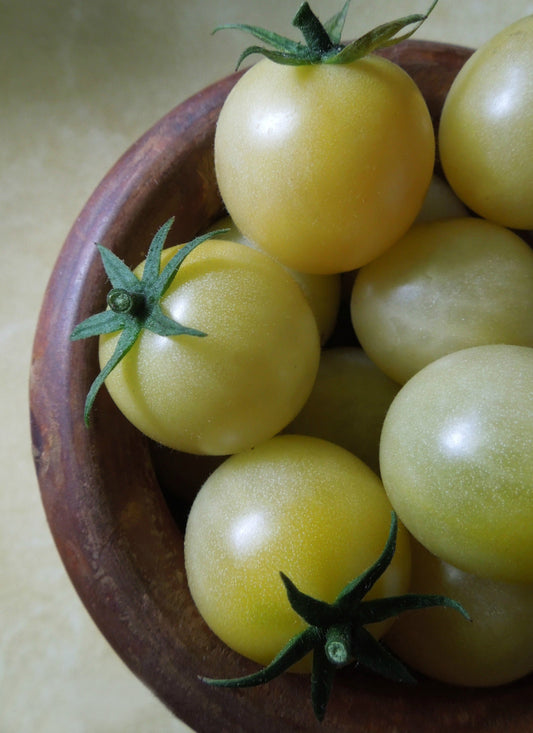 50 Snow White Cherry Tomato (Lycopersicon) Seeds