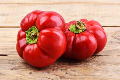 50 Organic Sheepnose Pimento Pepper (Capsicum Annuum) Seeds