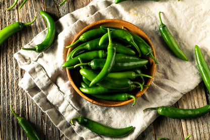 200 Serrano Tampiqueno Pepper (Capsicum Annuum) Seeds