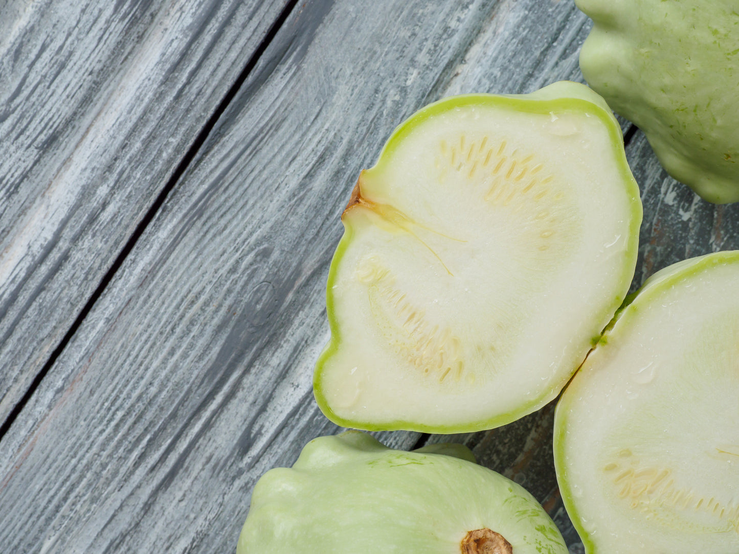 20 Green Patty Pan Squash (Cucurbita Pepo) Seeds