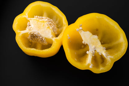 50 Yellow Cheese Pimento Pepper (Capsicum Annuum) Seeds