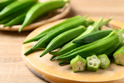 300 Clemson Green Okra (Abelmoscgus Esculentus) Seeds