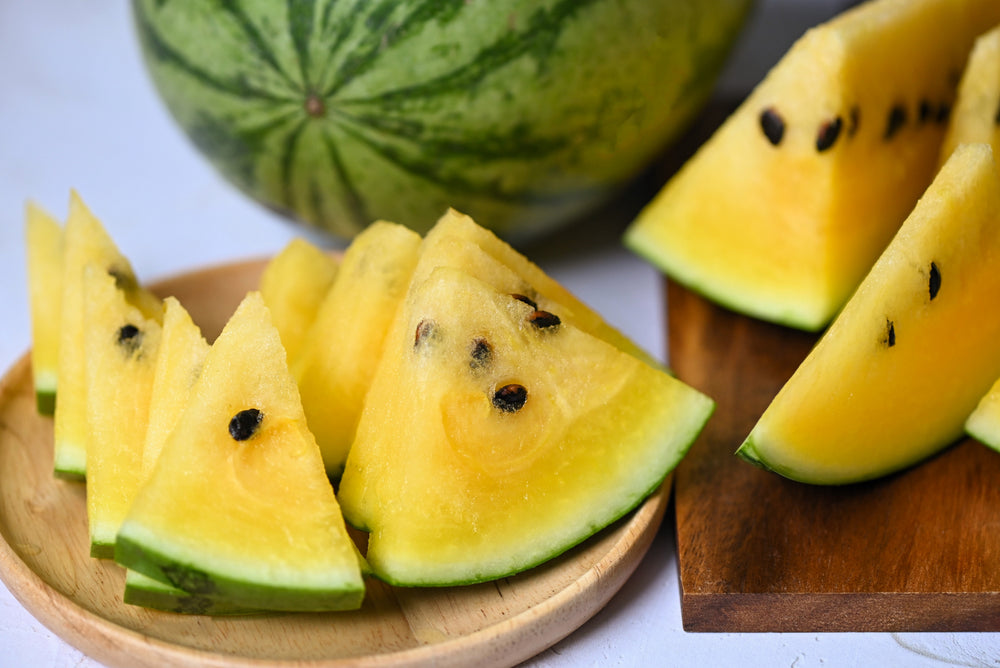 50 Yellow Crimson Watermelon (Citrullus Lanatus) Seeds