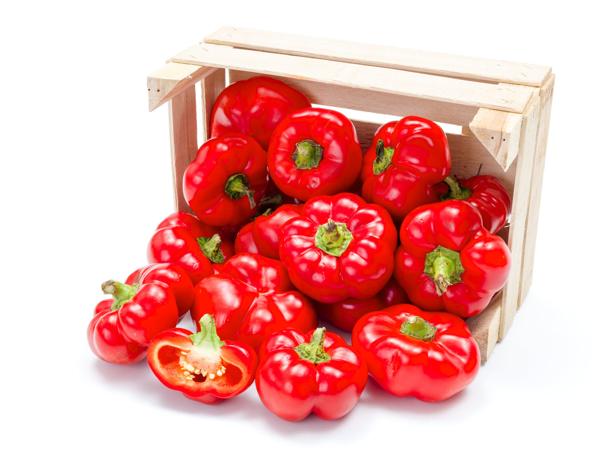 Alma Paprika Pepper (Capsicum annuum) Seeds – 25 ct