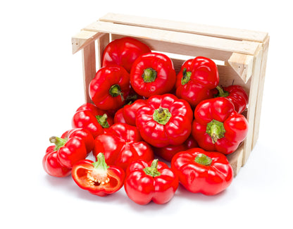 Alma Paprika Pepper (Capsicum annuum) Seeds – 25 ct