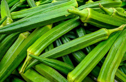 150 Emerald Okra (Abelmoschus Esculentus) Seeds