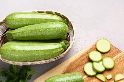 30 GRAY ZUCCHINI Heirloom Summer Bush Squash Cucurbita Pepo Vegetable Seeds
