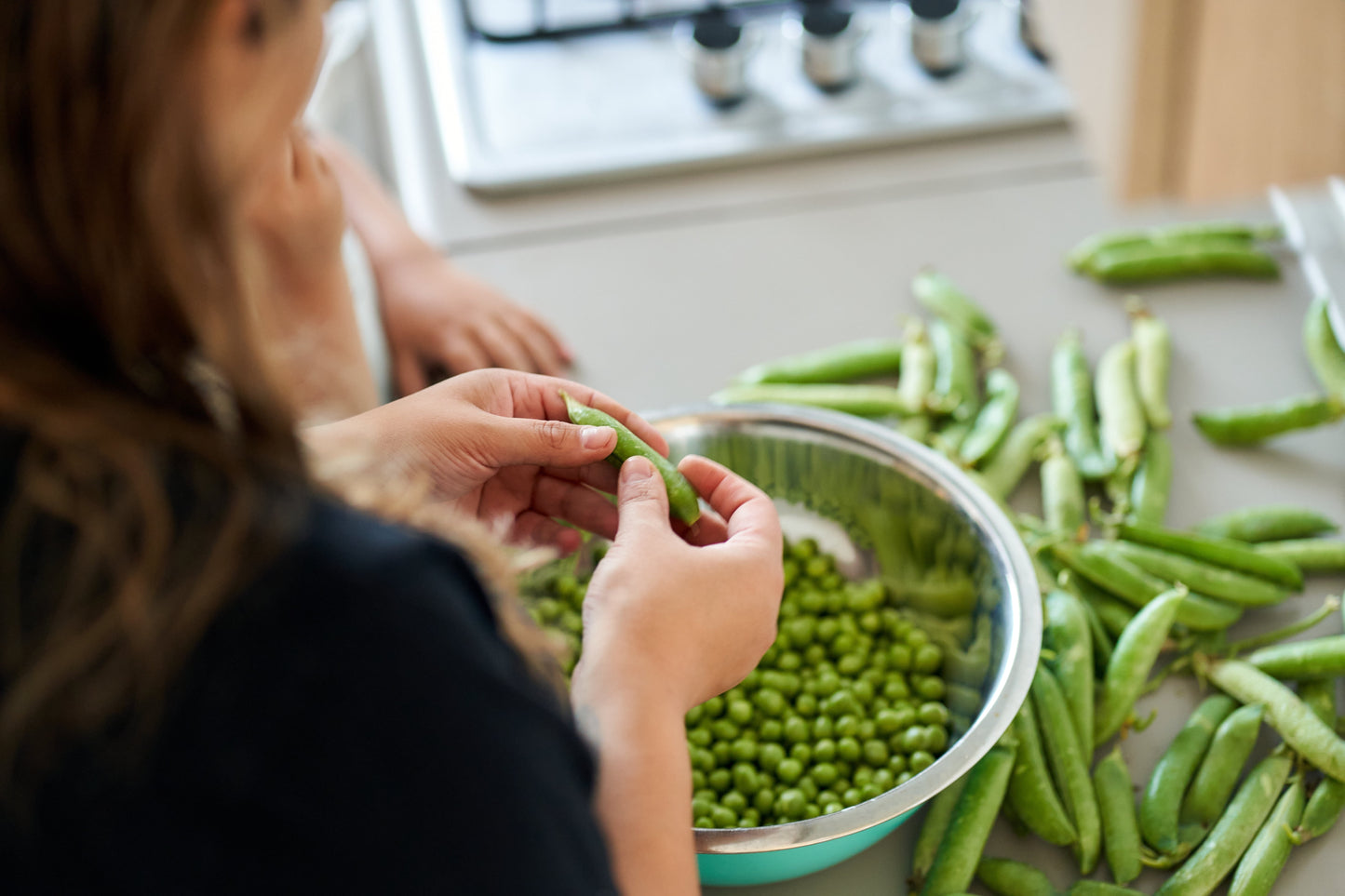 50 Green Arrow Pea (Pisum Sativum) Seeds