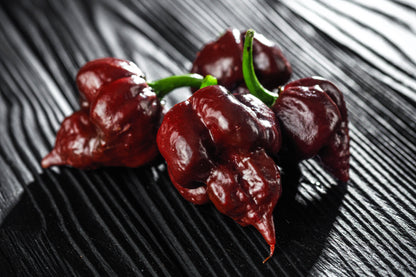 10 Chocolate Carolina Reaper Pepper (Capsicum Chinense) Seeds