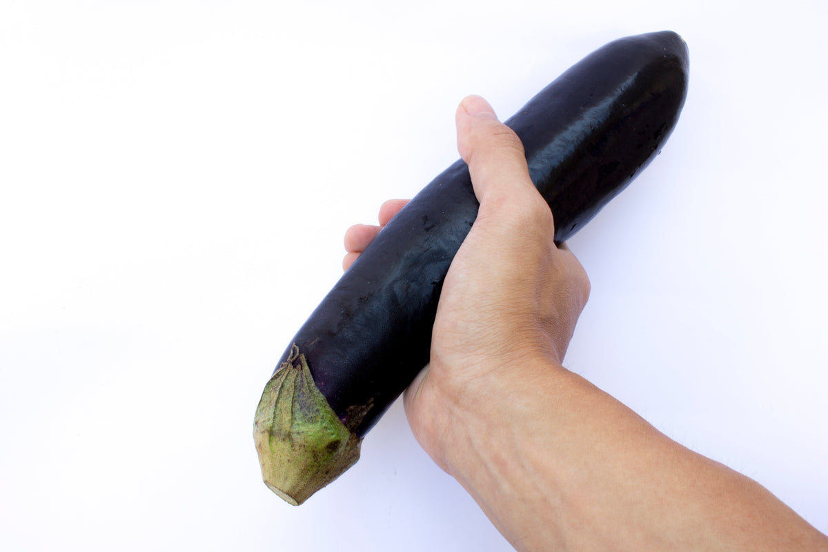 1000 LONG PURPLE EGGPLANT Solanum Melongena Esculentum Vegetable Seeds