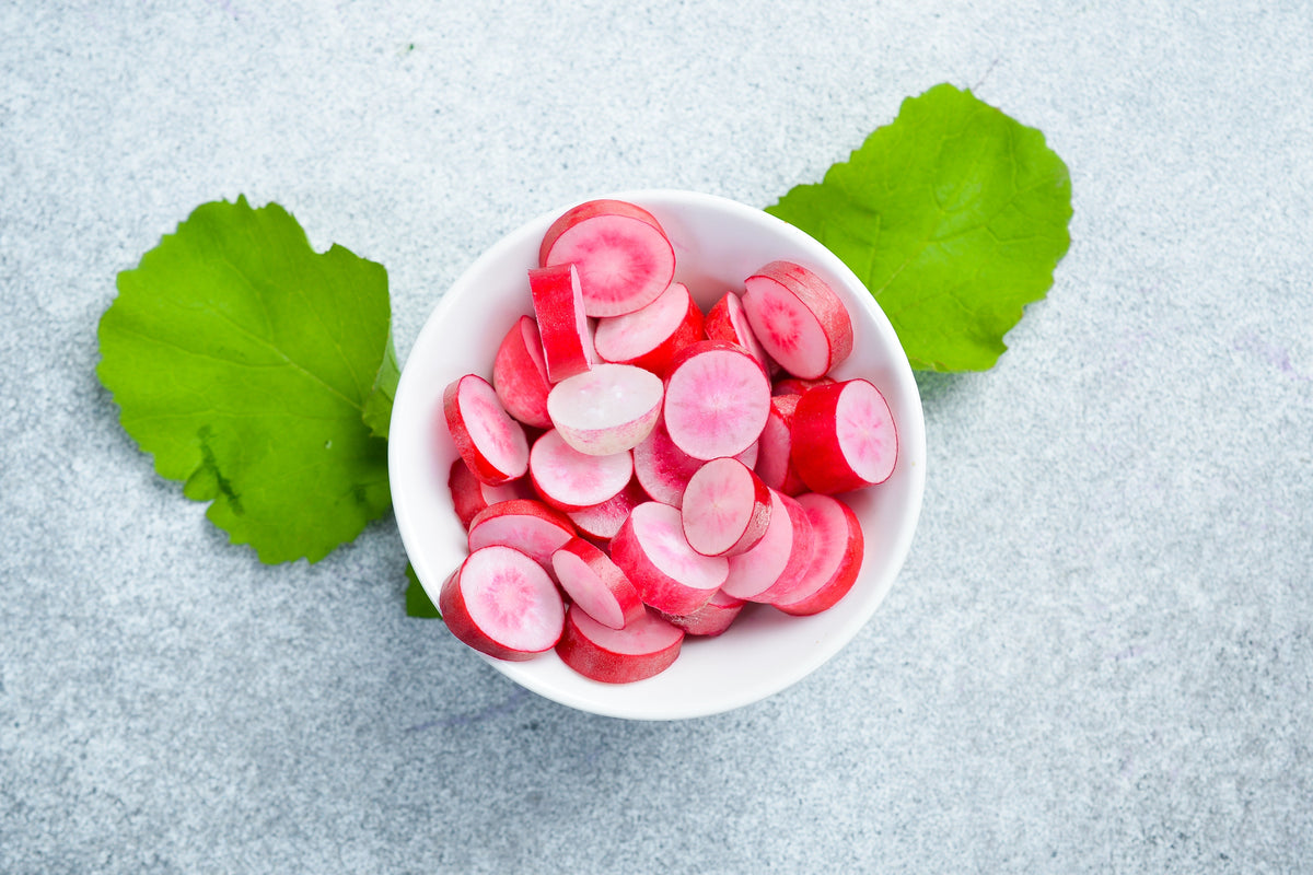 250 RED Arrow SPROUTING RADISH MiniGreen Daikon Raphanus Sativus Vegetable Seeds