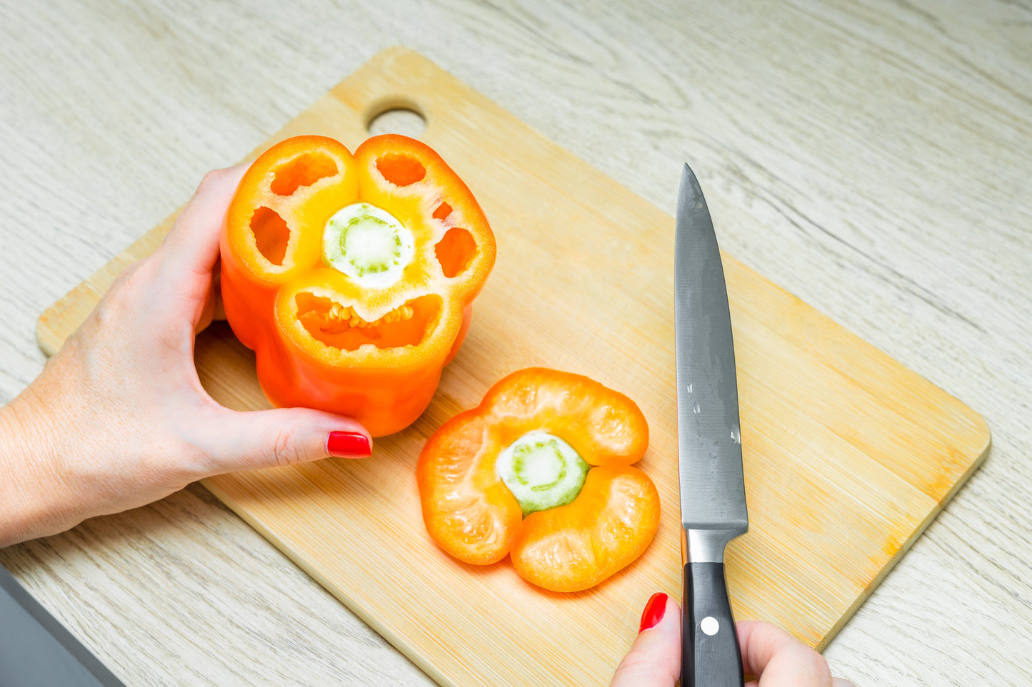 100 Orange King Bell Pepper (Capsicum Annuum) Seeds
