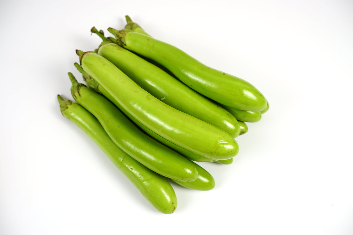 25 Louisiana LONG GREEN EGGPLANT Solanum Melongena Fruit Vegetable Seeds