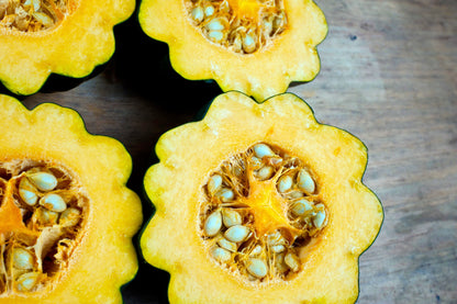50 Table Queen Acorn Squash (Cucurbita Pepo) Seeds
