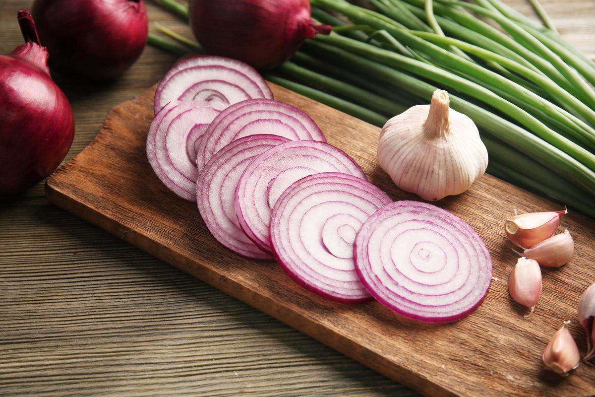 Red Burgundy Onion (Allium cepa) Seeds – 250 ct