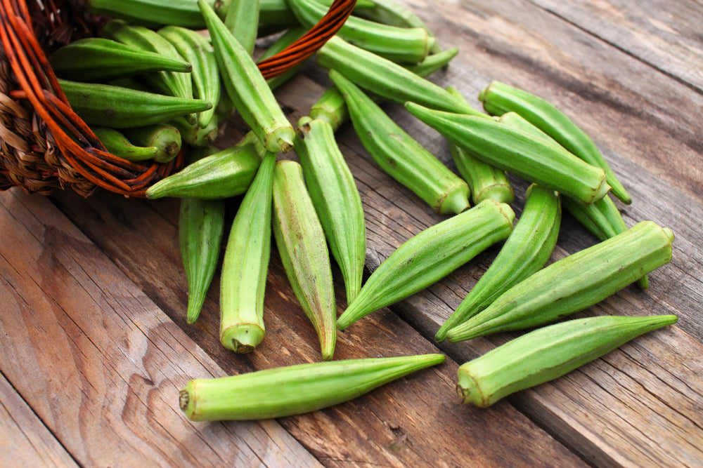 150 Emerald Okra (Abelmoschus Esculentus) Seeds