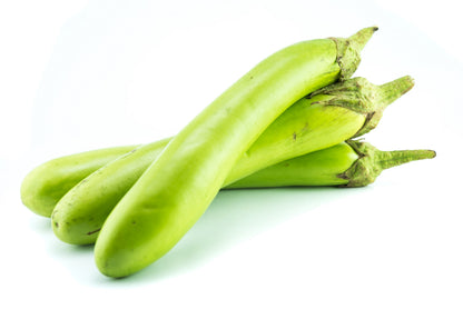 25 Louisiana LONG GREEN EGGPLANT Solanum Melongena Fruit Vegetable Seeds