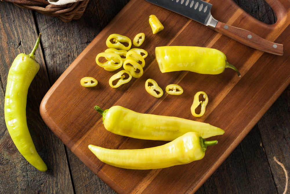 Sweet Banana Pepper (Capsicum annuum) Seeds – 250 ct