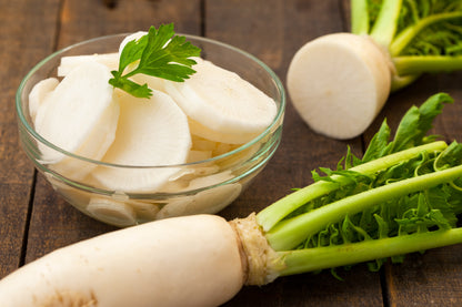 White Icicle Radish (Raphanus sativus) Seeds – 1,250 ct