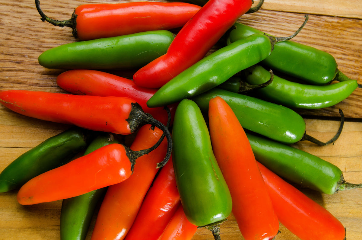200 Serrano Tampiqueno Pepper (Capsicum Annuum) Seeds