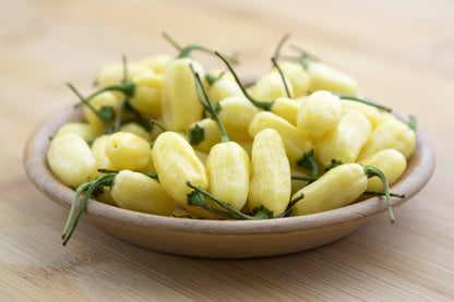 White Habanero Pepper (Capsicum chinense) Seeds – 50 ct