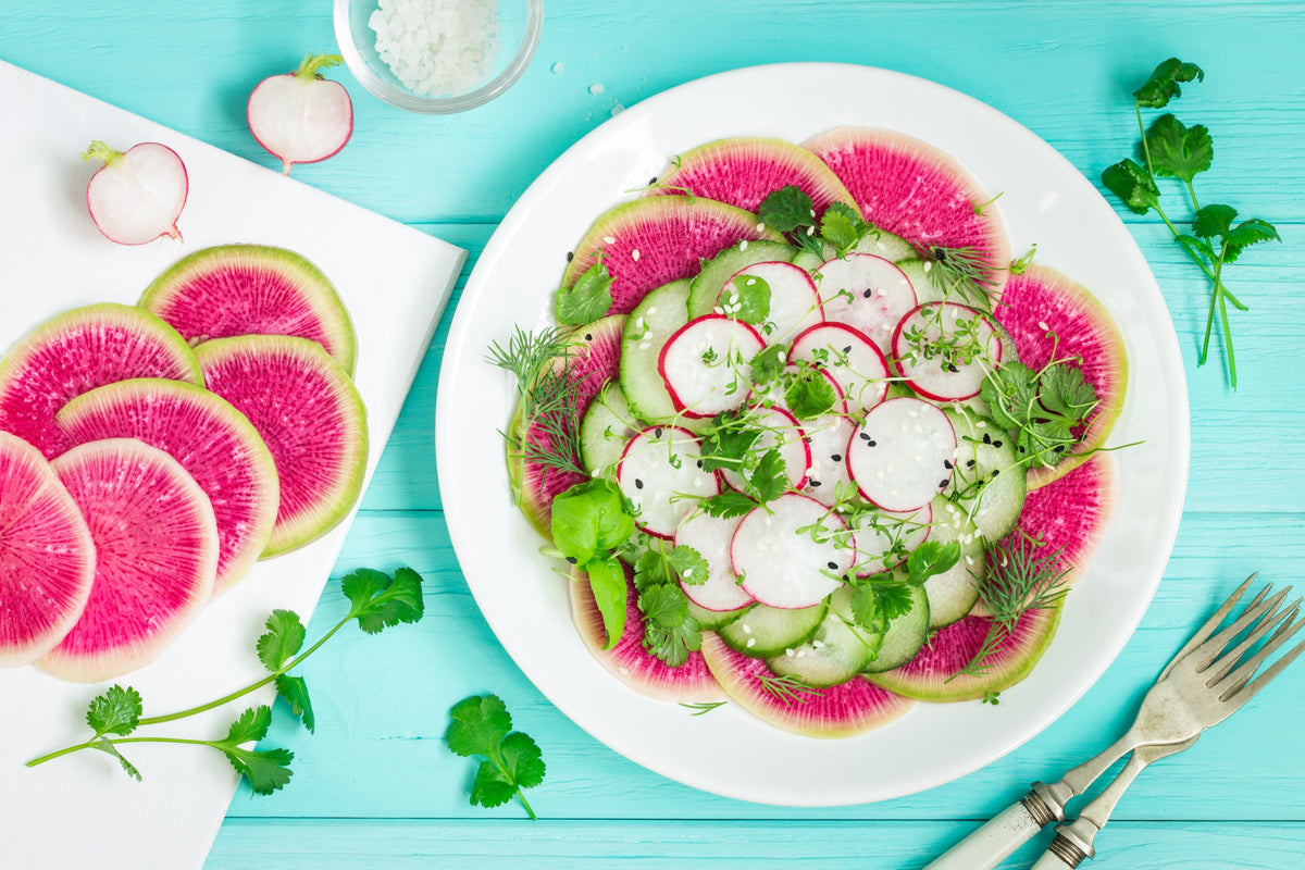 Watermelon Radish (Raphanus sativus) Seeds – 300 ct
