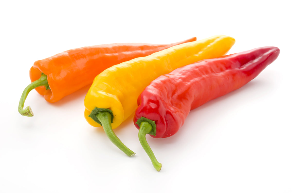 25 JIMMY NARDELLO PEPPER Sweet Red Italian Capsicum Annuum Vegetable Seeds