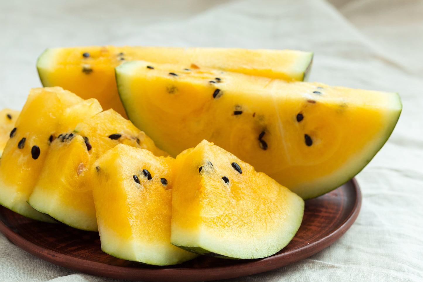 50 Yellow Crimson Watermelon (Citrullus Lanatus) Seeds