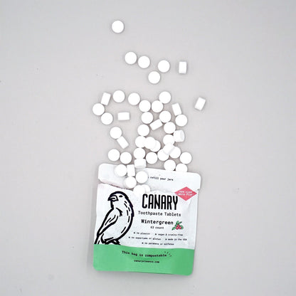 Wintergreen Toothpaste Tablets