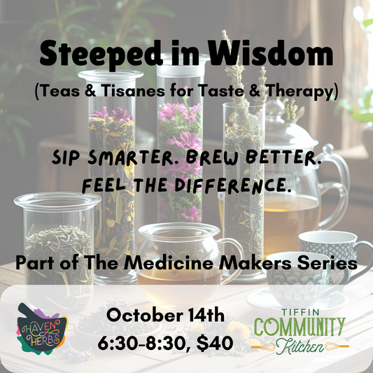 Steeped in Wisdom: Teas & Tisanes for Taste and Therapy