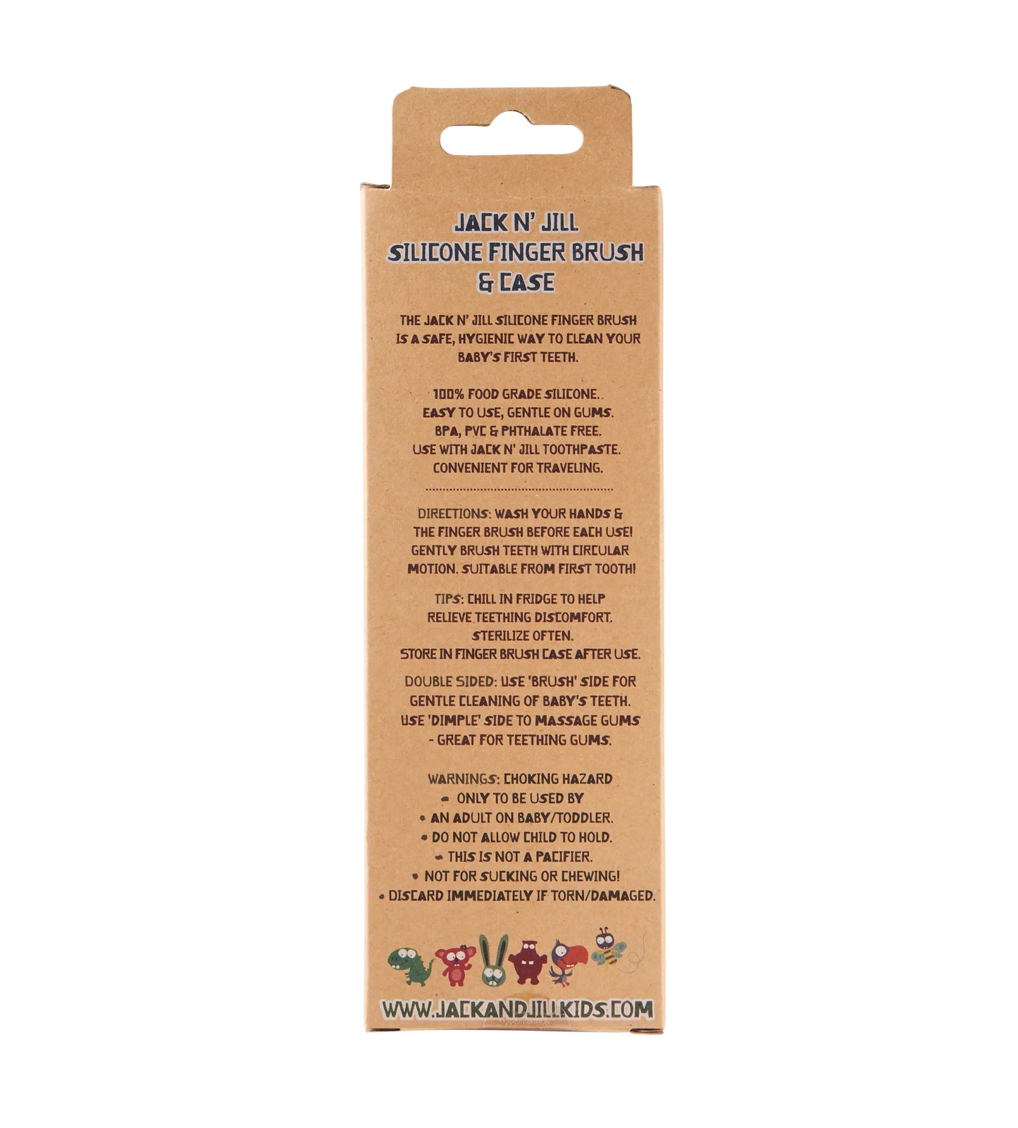 Silicone Finger Toothbrush - Stage 1 (6 - 12 months)