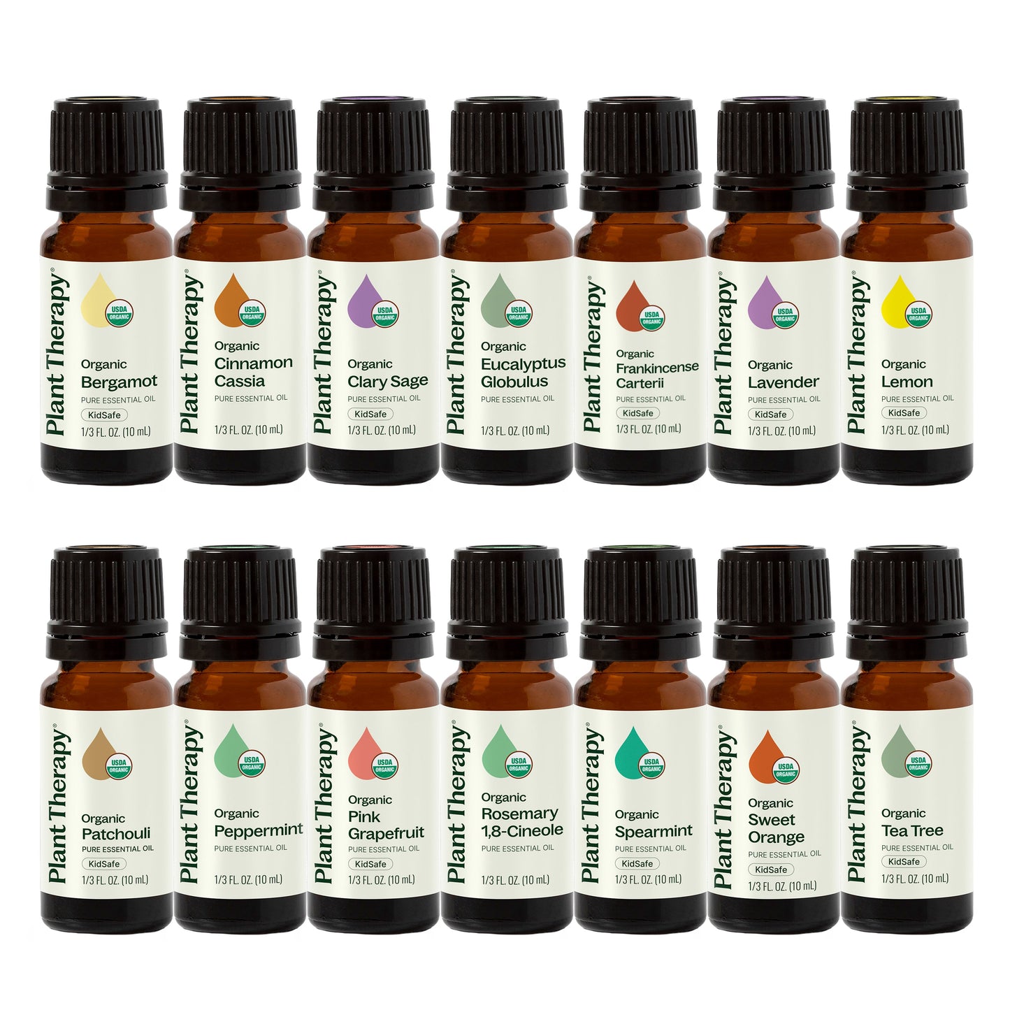 Top 14 Organic Essential Oil Singles Set