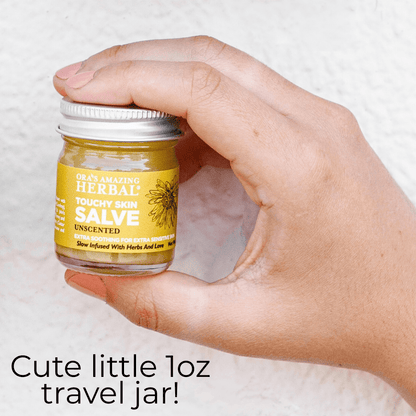 Touchy Skin Salve, Eczema Cream Ointment