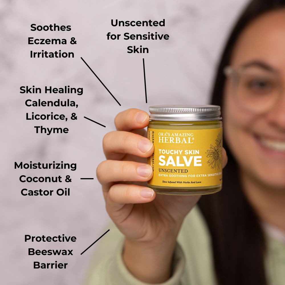 Touchy Skin Salve, Eczema Cream Ointment